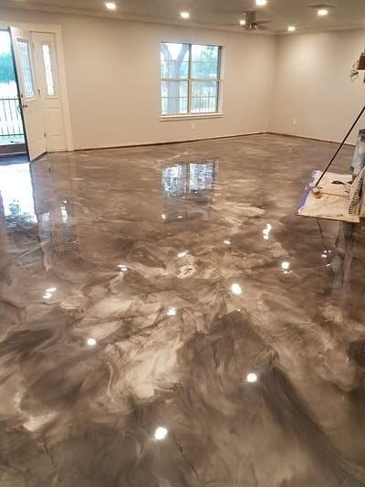 Garage Floor Epoxy Sealing