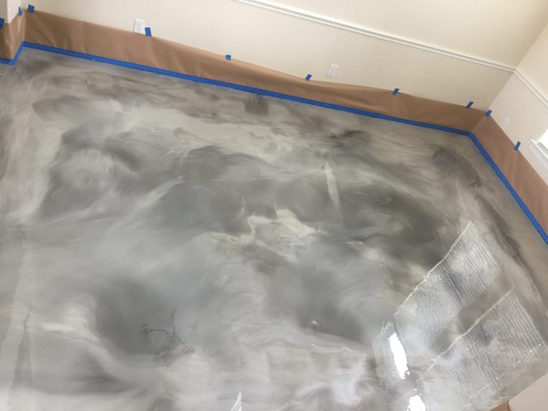 Metallic Epoxy Floor