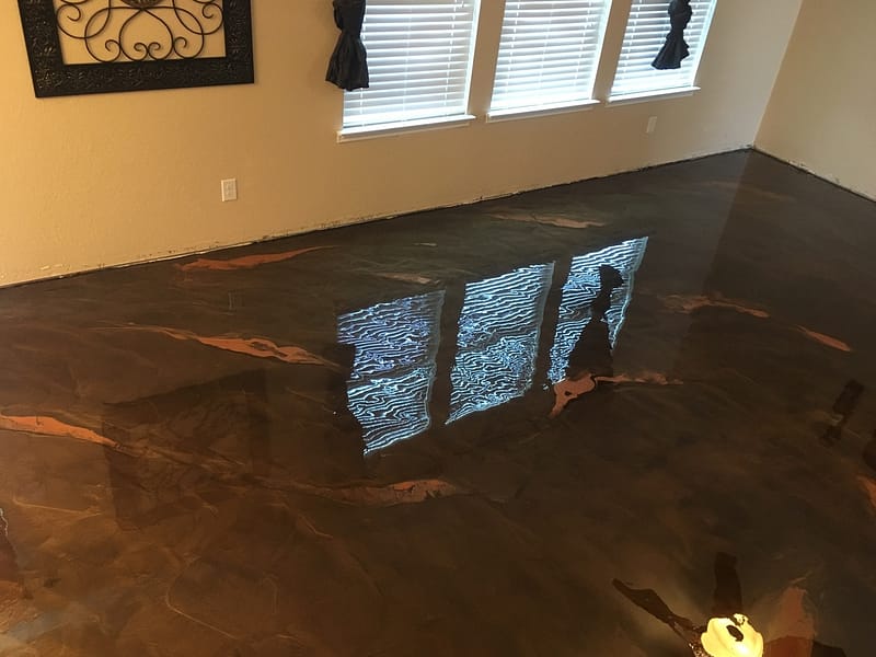 Epoxy Patio Floor